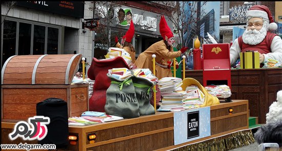 رژه بابانوئل ها در مونترال