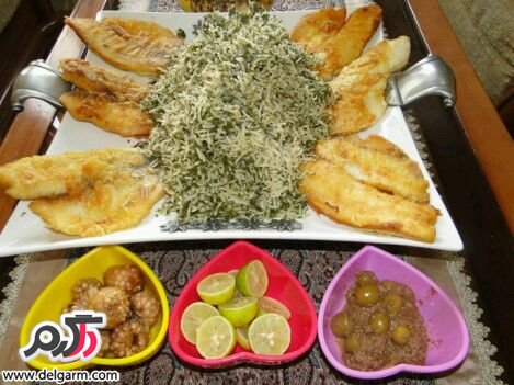 دستور پخت سبزی پلو با ماهی غذای مخصوص شب عید