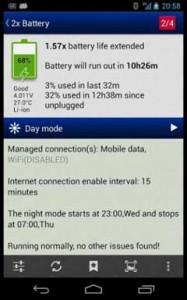 دانلود برنامه بسیار کاربردی ۲x Battery 2.64 مخصوص آندروید