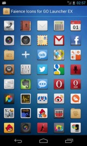 دانلود تم بسیار زیبای Faience XHDPI v1.0.5 برای آندروید
