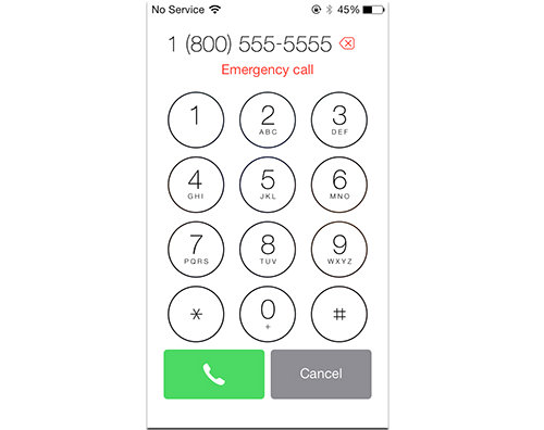و باز هم یک باگ دیگر در iOS 7: امکان برقراری هر نوع تماس از قسمت تماس های اضطراری
