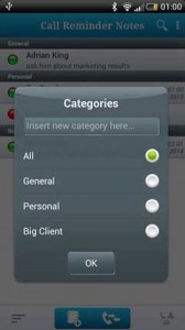 دانلود برنامه یادداشت های مخاطب Call Reminder Notes Full برای اندروید