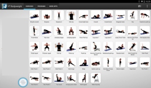 دانلود برنامه تمرین ورزشی Virtual Trainer Bodyweight v1.3.6 برای اندروید