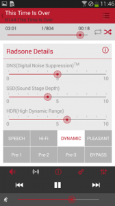 دانلود پلیر RADSONE quality sound player v1.0.2 برای اندروید