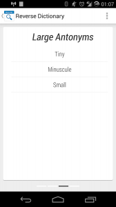 دانلود برنامه Reverse Dictionary v1.06 برای اندروید