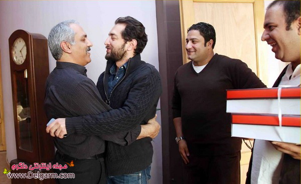 عکسهای دیدار مهران مدیری و بهرام رادان پس از دو سال