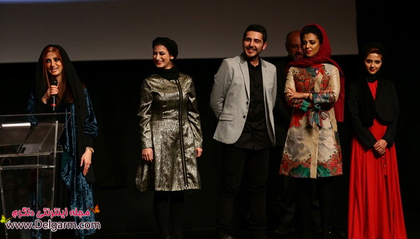 عکسهایی از حضور بازیگران جوان ایرانی روی سن جشنواره رم(گروه اول)