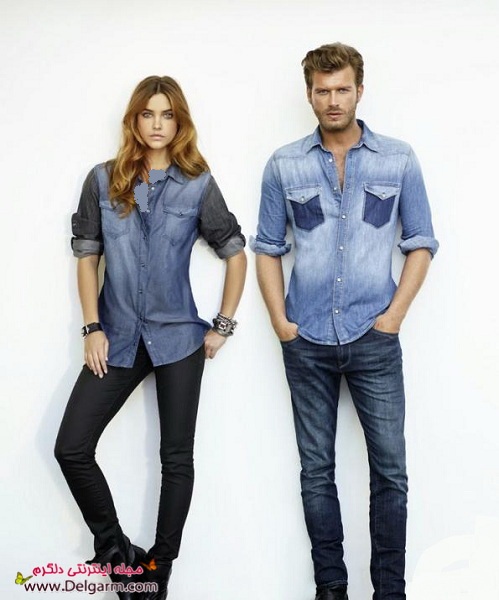 عکس های باربارا پالوین برای معرفی برند Mavi Jeans