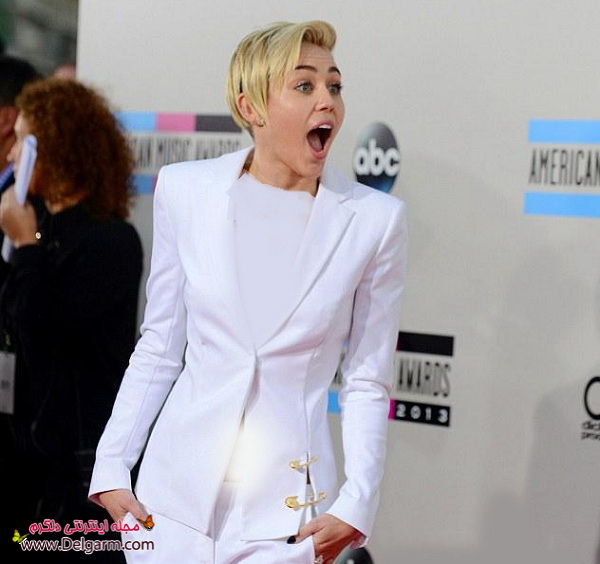عکسهای مایلی سایرس در مراسم ۲۰۱۳ American Music Awards