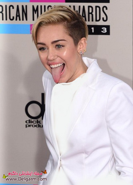 عکسهای مایلی سایرس در مراسم ۲۰۱۳ American Music Awards
