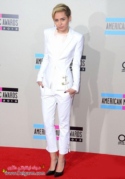 عکسهای مایلی سایرس در مراسم ۲۰۱۳ American Music Awards