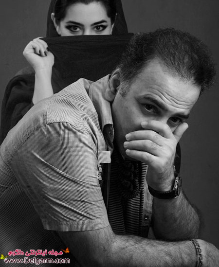عکسهای حمید رضا آذرنگ بازیگر شاهگوش و همسرش