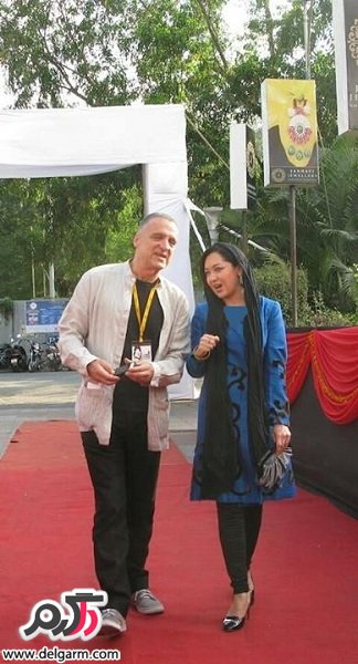 عکسهای نیکی کریمی در اختتامیه جشنواره بین المللی فیلم پونا