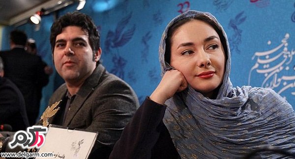 عکسهای هانیه توسلی، میلاد کی مرام و میترا حجار در نشست خبری فیلم سینمایی «خط ویژه»