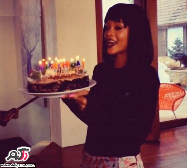 عکسهای جدید جشن تولد 26 سالگی ریحانا خواننده هالیوودی