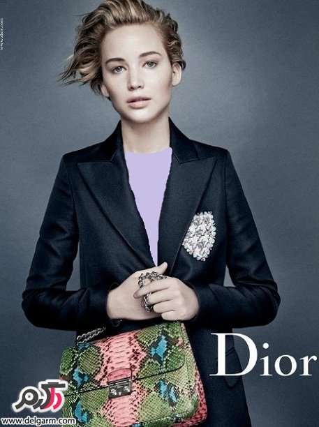 عکسهای جدید و تبلیغاتی جنیفر لارنس (بازیگر هالیوودی) برای برند Dior