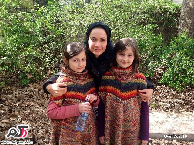 تصاویر جدید و زیبای سارا و نیکا فرقانی اصل بازیگران خردسال سریال پایتخت