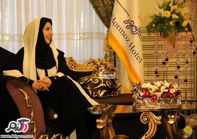 عکسهای جدید مرجانه گلچین در برنامه صبح خلیج فارس/اردیبهشت 93