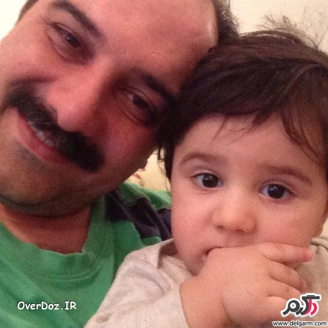 عکسهای جدید دیدنی و بسیار زیبای برزو ارجمند و پسرش