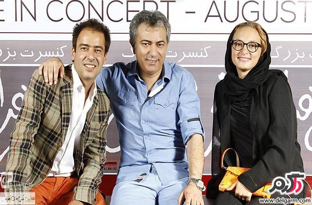 مجموعه عکسهای زیبا،باکیفیت و بسیار دیدنی بازیگران در کنسرت محمدرضا هدایتی