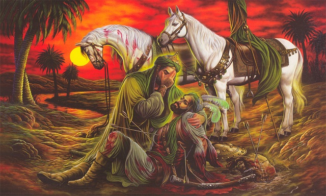 حضرت عباس و امام حسین