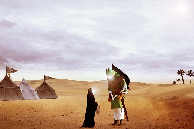 حضرت عباس و مهربانی
