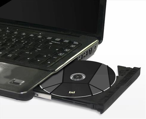 Flat CD Mouse موسی که در CD درایو لپ تاپ قرار می گیرد!