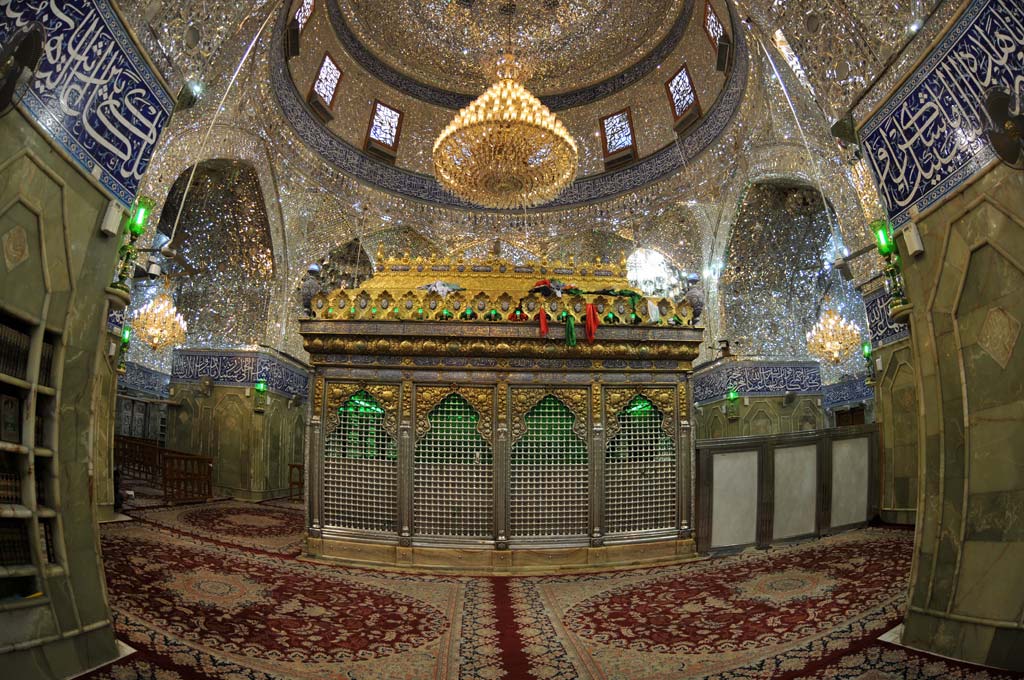 جريان ضريح مطهر حضرت ابوالفضل العباس عليه السلام