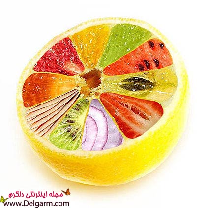 خاصیت میوه جات بر اساس رنگ آن