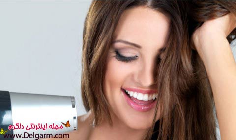 روش سشوار کشیدن موهای بی حالت