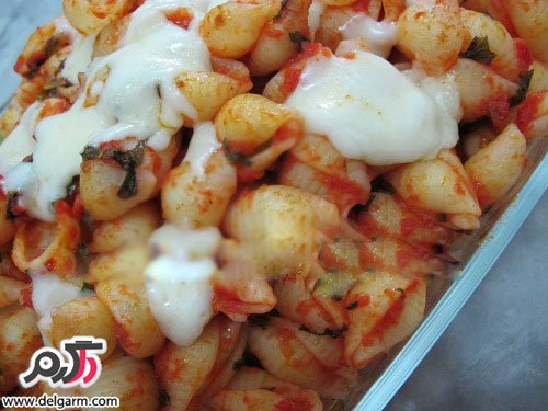 دستور تهیه پاستا باسس ریحان و گوجه فرنگی