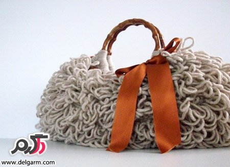 مدل های جذاب کیف بافتنی بسیار ساده