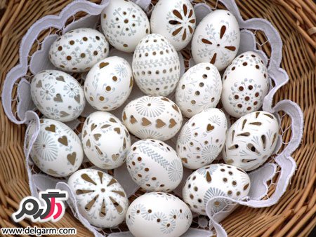 سری چهارم تزئین تخم مرغ رنگی عید نوروز