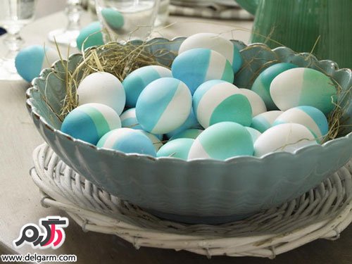 سری هفتم از تزئین تخم مرغ رنگی
