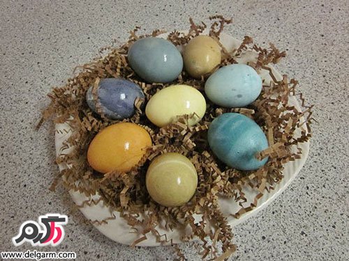 سری هفتم از تزئین تخم مرغ رنگی