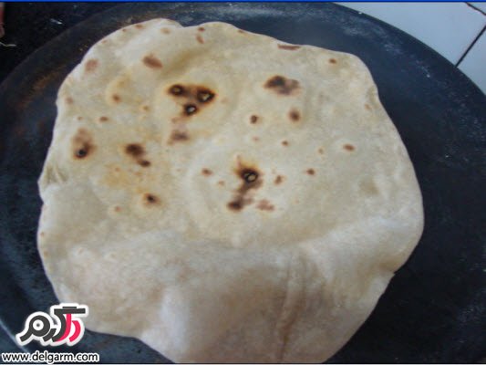 روش تهیه نان چاپاتی در منزل