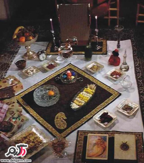 تصاویر جذاب از مدل سفره هفت سین