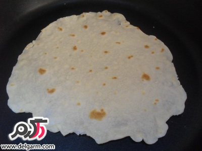 روش پخت نان ترتیلا خانگی روش پخت نان ترتیلا خانگی