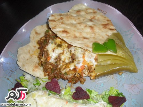 اموزش درست کردن ساندویچ گوشت اموزش درست کردن ساندویچ گوشت