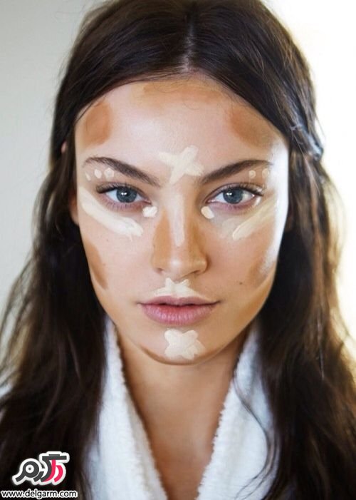 کرم گریم را چگونه بر روی صورت بزنیم؟؟ کرم گریم را چگونه بر روی صورت بزنیم؟؟