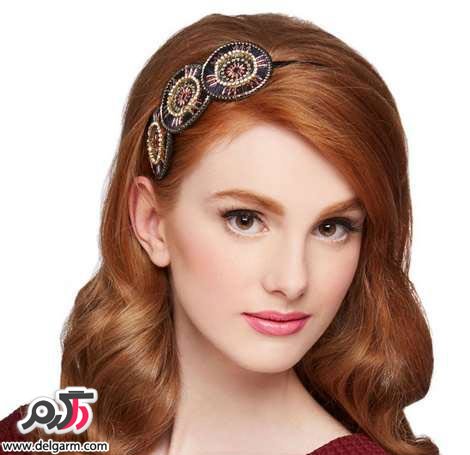 مدل های زیبا از هدبند و گل سر شیک