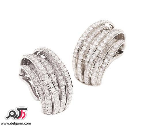 مدل گوشواره های طلای سفید