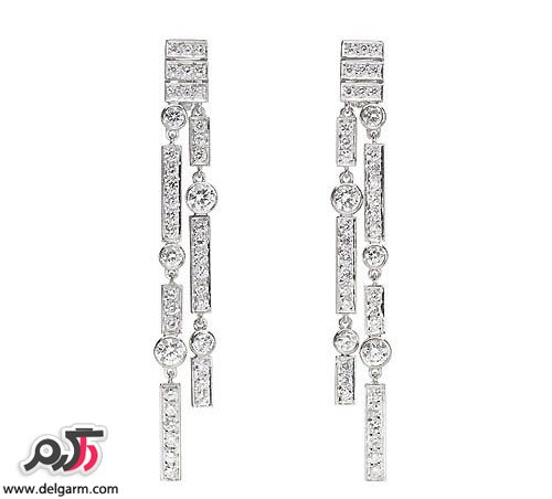 مدل گوشواره های طلای سفید