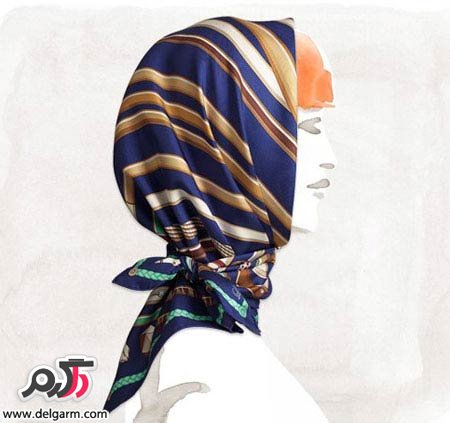 روسری های شیک زنانه از برند هرمس 