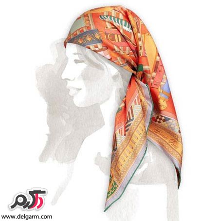 روسری های شیک زنانه از برند هرمس 