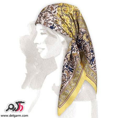 روسری های شیک زنانه از برند هرمس 