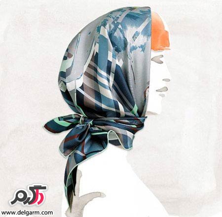 روسری های شیک زنانه از برند هرمس 