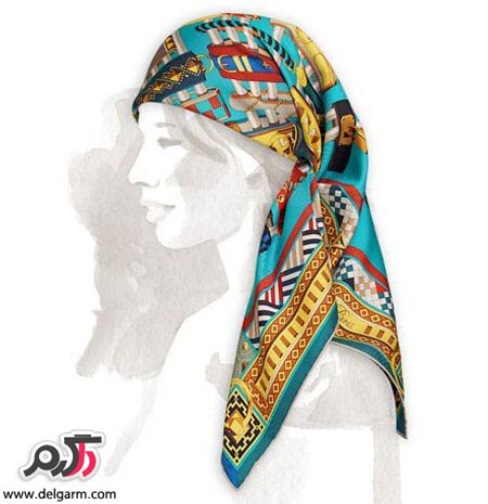 روسری های شیک زنانه از برند هرمس 