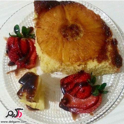کیک آناناس