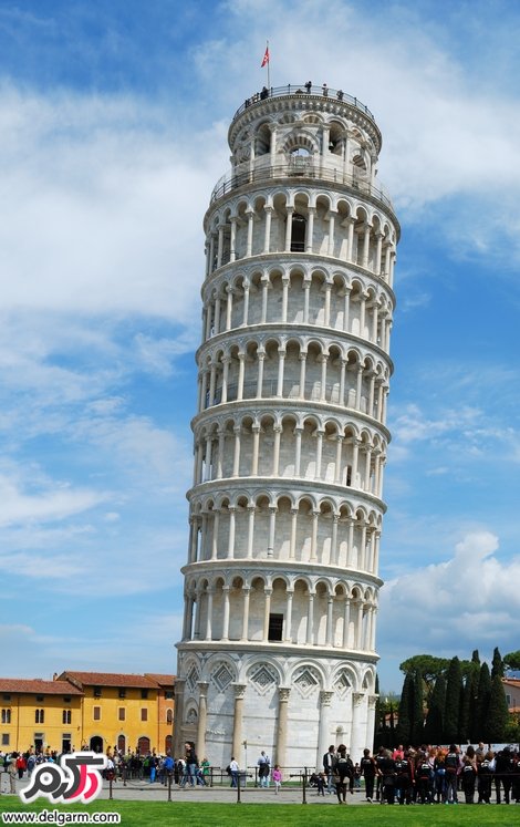 تصاویری از برج پیزا در ایتالیا